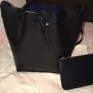 Black Mansur Gavriel Bucket Bag
